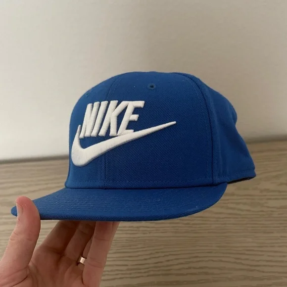 Nike Royal Blue Cap with White Logo - Picture 3 of 4